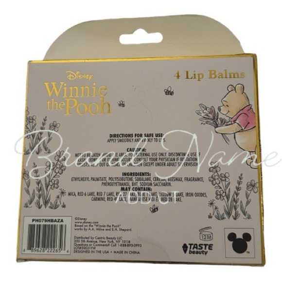 Disney Winnie the Pooh Lip Balm Set - Picture 2 of 2